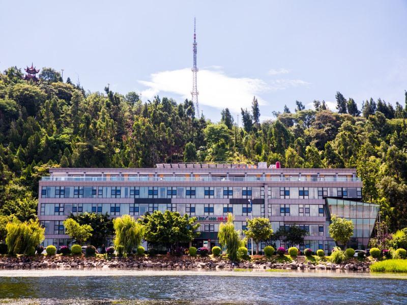Greentree Inn Yunnan Dali Puhai Binhai Road Business Hotel Экстерьер фото